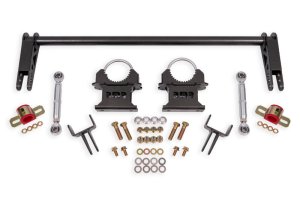 Ford Mustang Sway Bar Kit - Rear - BMR Suspension - Weld-on, Hollow, 3-way Adjustable - Black - `79-`04
